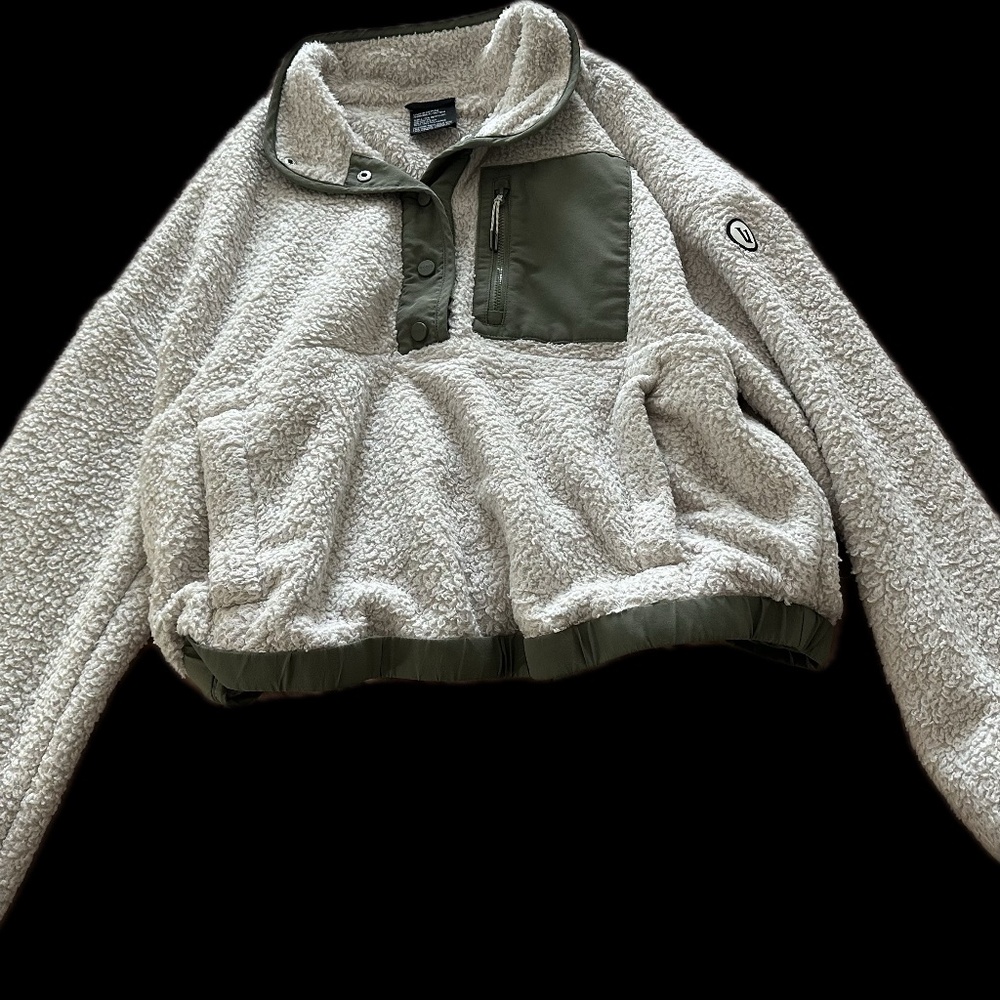 Vuori Cozy Sherpa Popover Size M